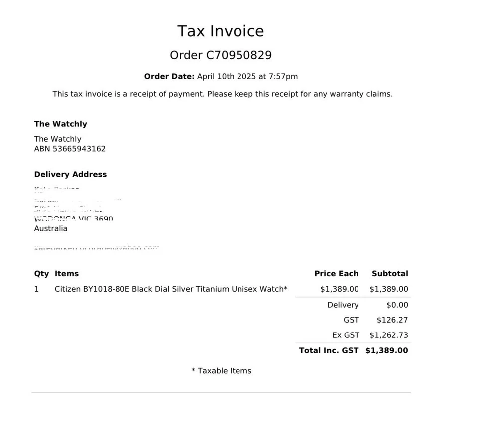 Citizen Eco Drive Titanium Mens Watch - image 3 of 3