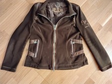 SPORTALM Damenjacke Fleece Braun sportlich  Gr. 42 Doppel - RV