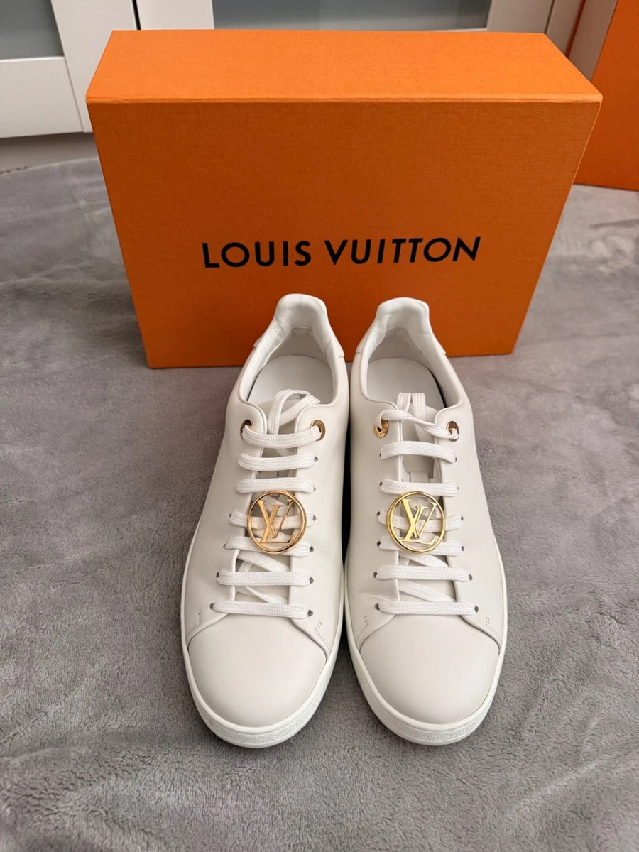 Louis Vuitton White Leather Athletic Shoes for Women for sale | eBay