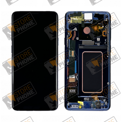 Ecran Complet OLED Samsung Galaxy S9 Plus SM-G965 Bleu - Afbeelding 1 van 1