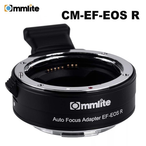 Commlite CM-EF-EOS R Autofokus Objektivadapter für Canon EF/EF-S Objektiv auf RF Mount