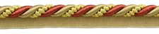 Large Twisted Decorative Rope Cord with Lip, Color EL09 Sold By The Yard