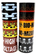 Lot Of 12 Phat 2"x30 Yds Hockey Shin Guard Tape-Cobra Variety Pack