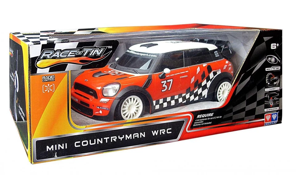 AULDEY RACE-TIN RADIO CONTROL MINI COUNTRYMAN WRC SCALA 1/16 241310 - Immagine 2 di 2