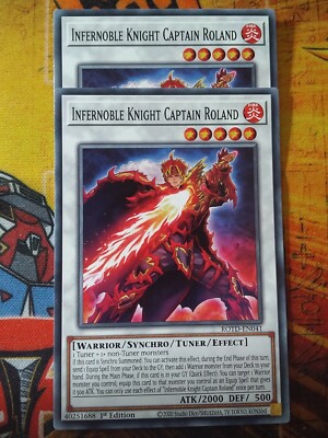 ROTD-EN041 - Infernoble Knight Captain Roland - Common - 1st Ed - New - YuGiOh | eBay ROTD-EN041 - Infernoble Knight Captain Roland - Common - 1st Ed - New - YuGiOh | eBay