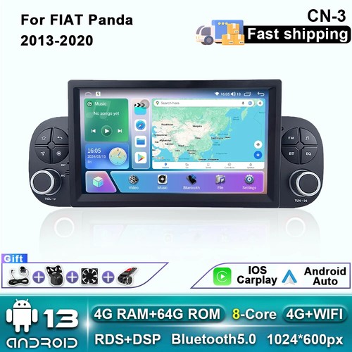 Android 13 Auto Carplay Autoradio für Fiat Panda 13-20 1Din GPS 4G DSP Head Unit - Bild 15 von 39