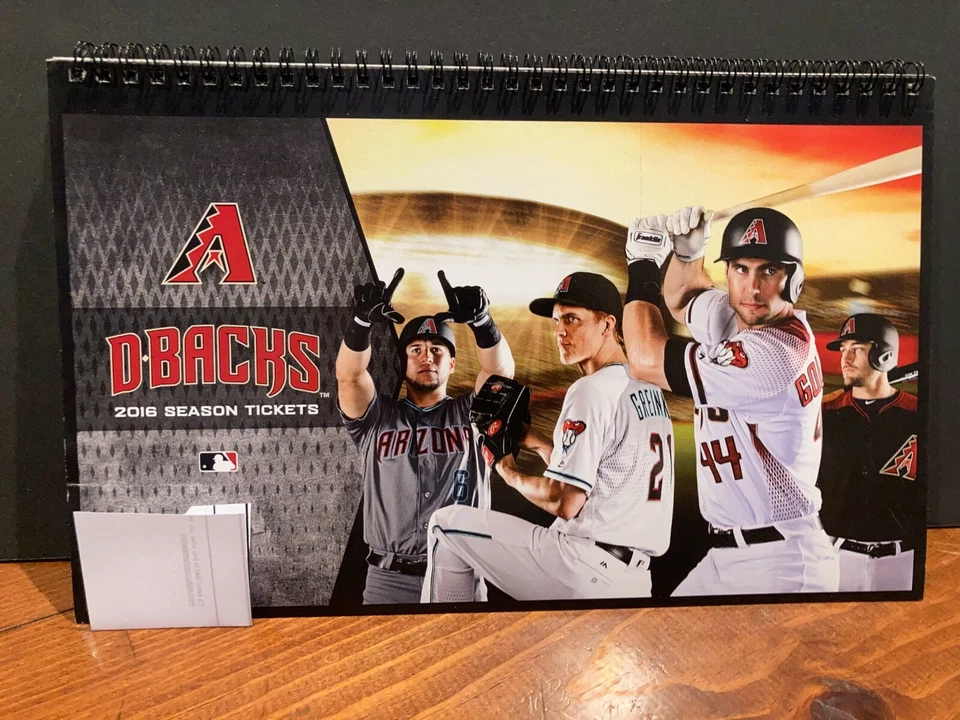 2016 AZ Diamondbacks Unused Tickets You Pick- Greinke Goldschmidt Johnson Photos - Image 2 of 4