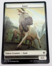 Goat Token - Throne of Eldraine (ELD) - 1/20 - MTG