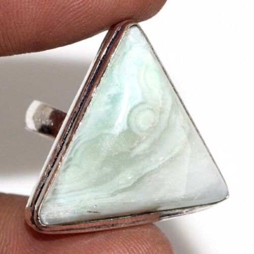 Hememorphite Ring Gemstone Handmade Beautiful Gift US Size 7.5 Best Deals AU S08 - Afbeelding 1 van 3