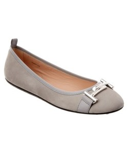 gray ballet flats