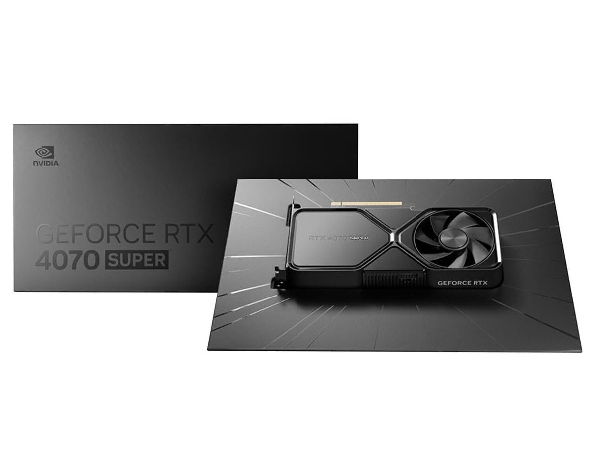 NVIDIA Founders GeForce RTX 4070 Super 12GB GDDR6X Graphics Card