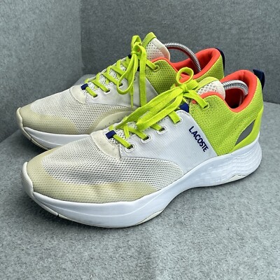 Lacoste Court Drive Plus Athletic Shoes Men's US EU 42 White