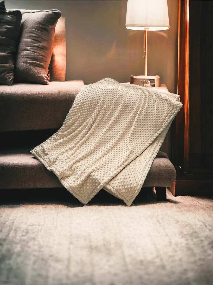 Kuscheldecke 160 x 240cm Tagesdecke flauschige Wohndecke Bettüberwurf beidseitig - Bild 3 von 4