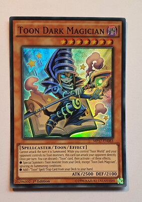 Yugioh Toon Dark Magician MP17-EN083 Super Rare 1st Edition Mint