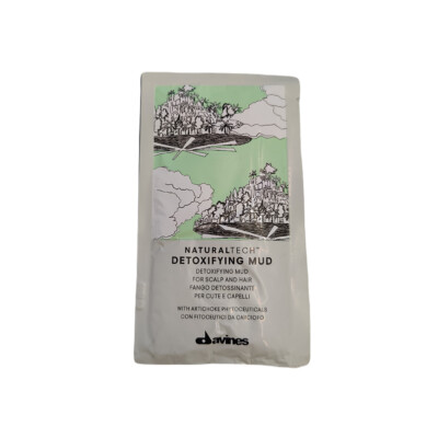 Kopfhautentgiftung Schlamm Davines Detoxifying Mud 1x50ml Entgiftung Haare Detox