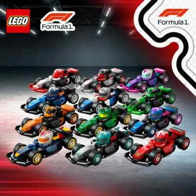 LEGO 71049 F1 Formula One Collectible Race Cars - Pick Your Car - Free P&P