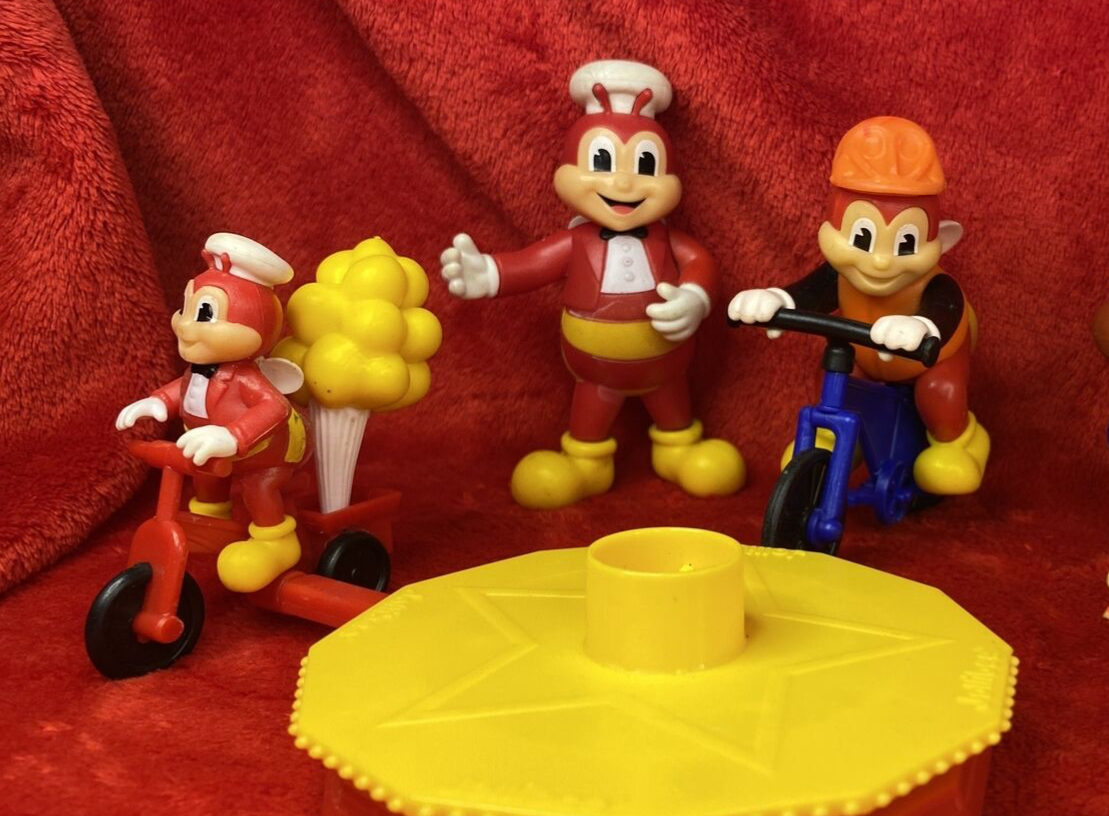 Jollibee Lot of 4 pcs Jollibee On Bike & Balloon & Yam | eBay