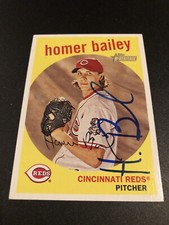 Homer Bailey Cards and Memorabilia Guide 27