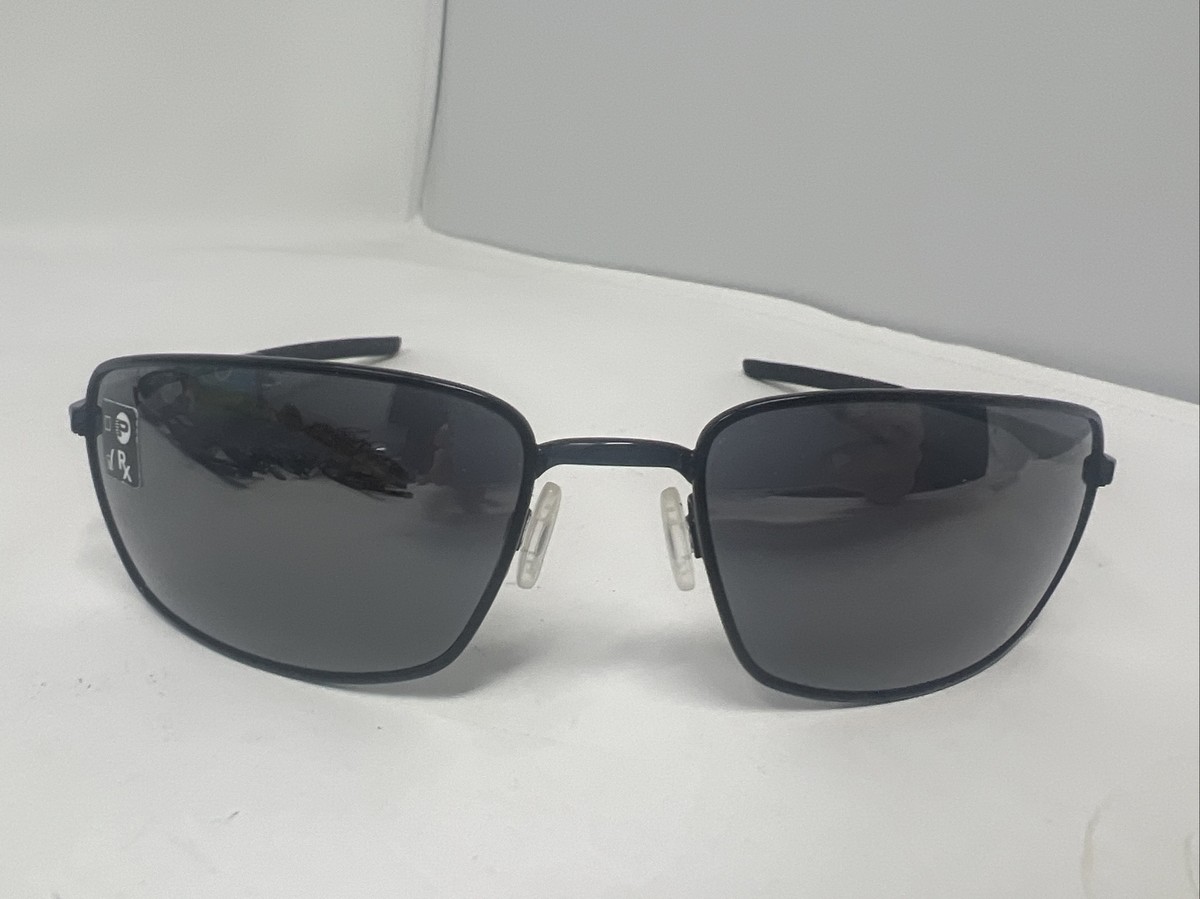 Oakley OO4075-01 60/17 Black Men's Sunglasses N52 | eBay