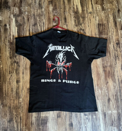 Rare Vintage 90s 1994 Metallica Binge & Purge Sum… - image 1