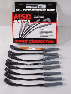 MSD 32823 Wire Set, Black Super Conductor, LS-1 Truck Engines, '99-on