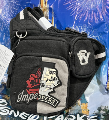 Star Wars Sling Backpack Crossbody Imperial Troopers Disney  display picture 2