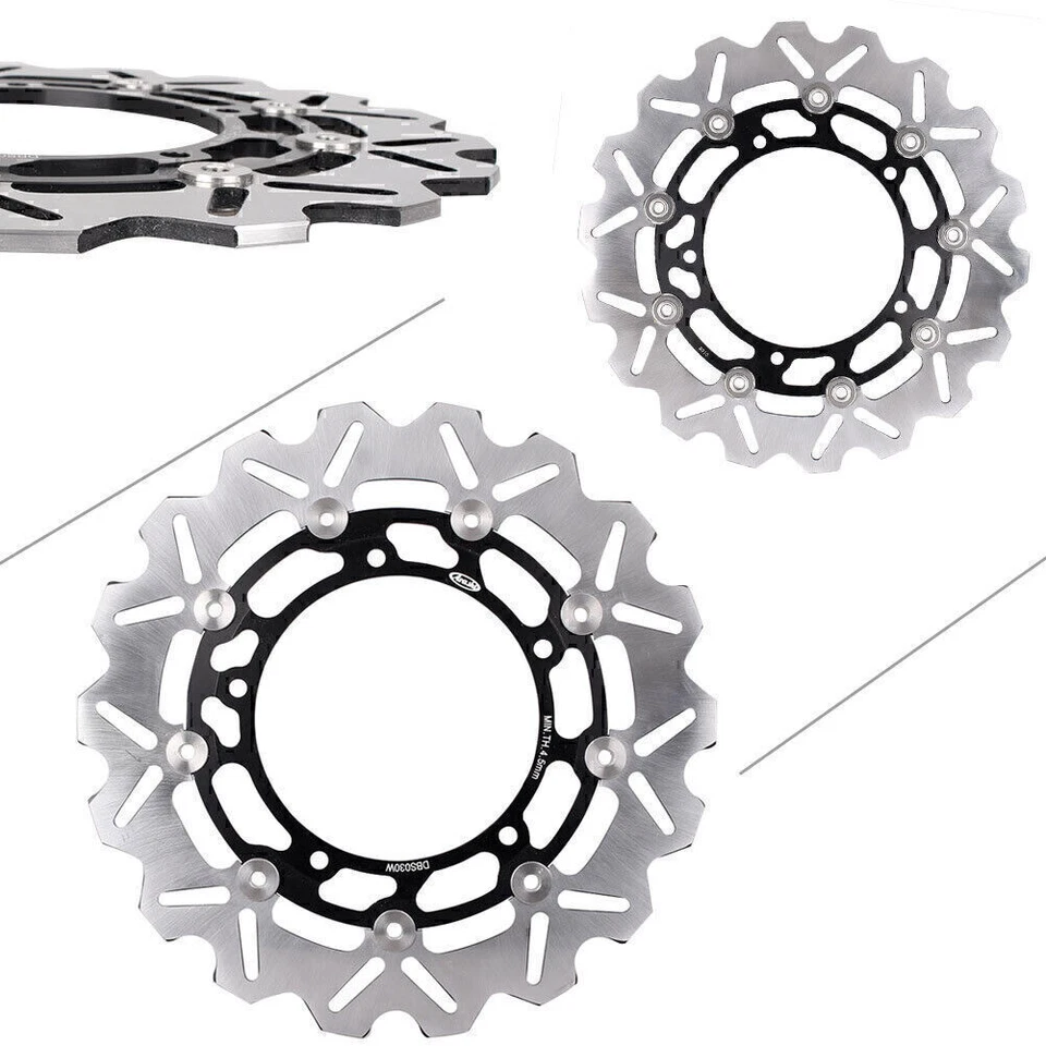 Moto Front Brake Disc Rotor for Yamaha YZF R3/R25 320 2015-2016 & MT-03 ABS 320 Foto 3 de 4