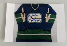 Charlie Hodge Vancouver Canucks Auto Autograph Signed 4x6 Photo Photograph