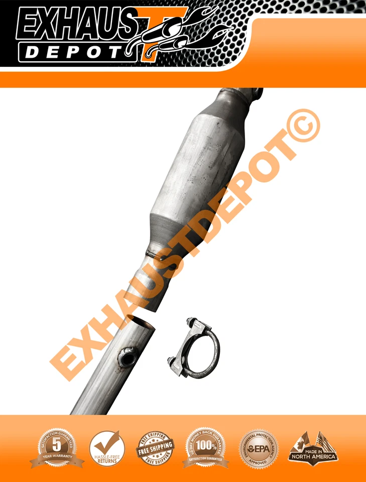 Convertidor catalítico para Volkswagen Eos 2009-2015 2,0 L nuevo ajuste directo Foto 3 de 4