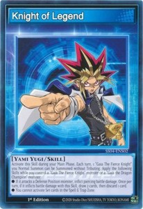 Knight of Legend - SS04-ENS02 - Common - 1st Edition x3 - Near Mint