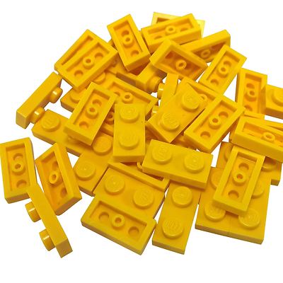 50 NEW LEGO Plate 1 x 2 BRICKS Dark Tan