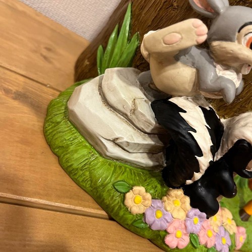 RAR Disney Bambi Klopfer Blumenübertopf Blumentopf Vase Deckel KATO KOGEI - Bild 6 von 17