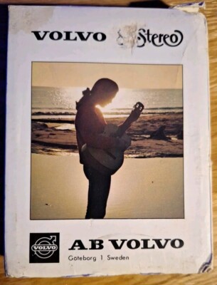 AB Volvo 8 Track Stereo Tape (Box Only) Rare Vintage Album Cover Only, Spares