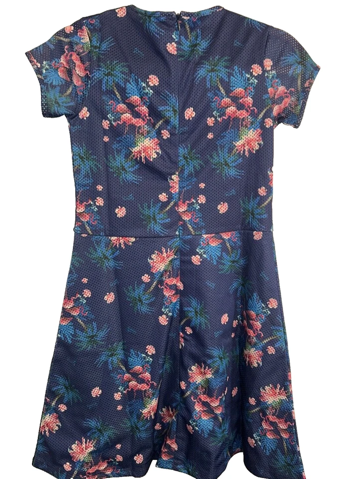 Guess Youth 女孩印花连衣裙,蓝色,14 — 第 2/4 张图片