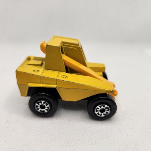 Matchbox 1977 Superfast Sambron Jacklift No. 48 Yellow Die-cast Toy 1:64 Lesney - Picture 3 of 7