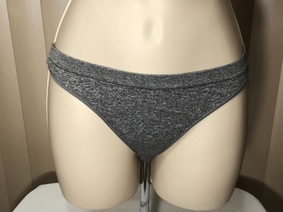 Womens b.tempt'd & Abound Thong Underwear M Panties Gray Green 2 Pair