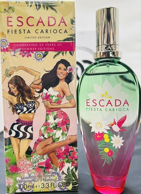 ESCADA FIESTA CARIOCA LIMITED EDITION WOMENS 3.3 OZ EAU DE TOILETTE SPRAY