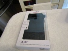 T Mobile Metro LG K51 Giratorio Doble Capa Protector Soporte Estuche y Funda NUEVO