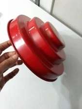 Pudding or Cake Mold Mould Red Multi Layer 4-6-8 