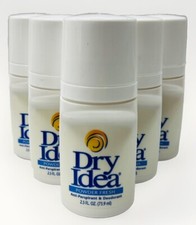6 dry idea powder fresh anti-perspirant  deodorant roll on 2.5oz ea