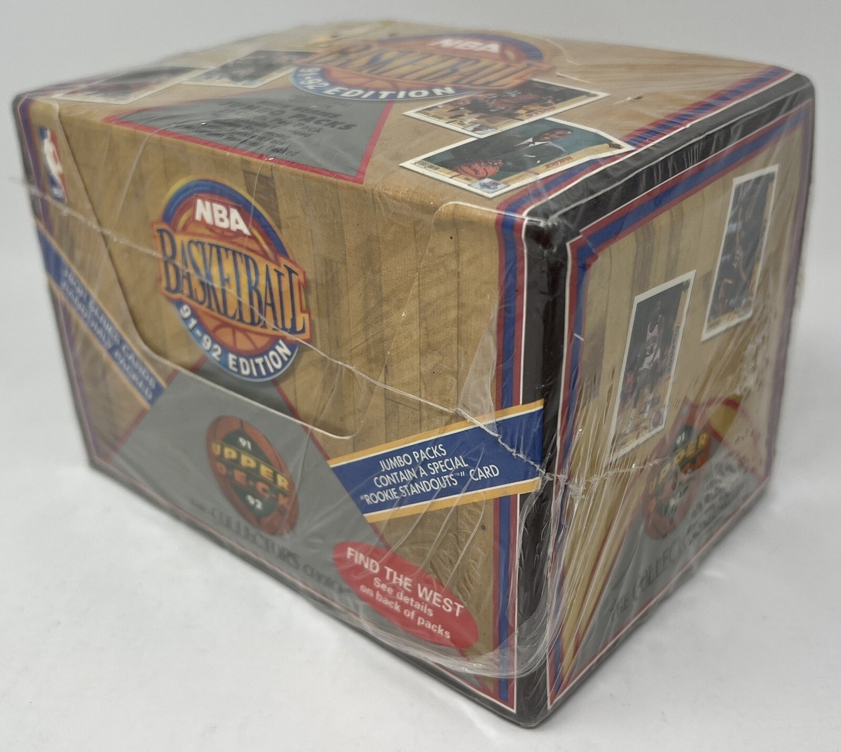 1991-92 Upper Deck Basketball Jumbo Box Factory Sealed - 1 Pack