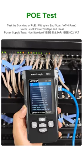 Network Cable Tester 、PING test/IP scan/network port speed Cable Tracker tool - Picture 16 of 24
