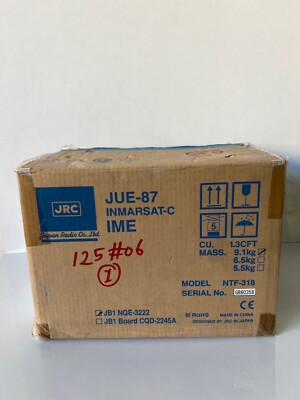JRC JUE-87 Inmarsat-C Ine, Jb1 NQE-3222,NTF-318