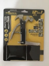 WORKCREW 12 in 1 Tool Mutli-tool - Nail Claw, pliers, cutter, screw driver,+ NEW