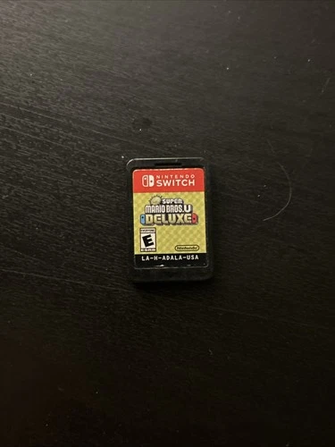 New Super Mario Bros U Deluxe Nintendo Switch Game Cartridge