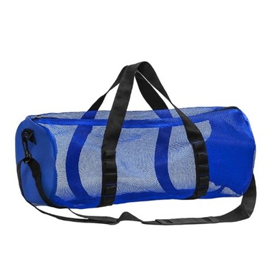 Diving Equipment Foldable Diving Bag with Zippers Heavy Duty Mesh Bag for Diving