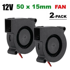 2X 5V 12V 24V 5015 50x50x15mm Blower Radial Cooling Fan Hotend Extruder RepRap