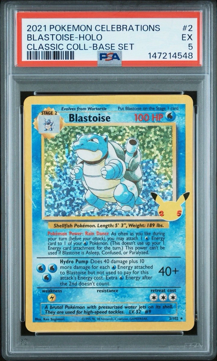 「美品未開封」ポケモン ベースセット アンリミテッド ブラストイズ PSA Blastoise Pokémon TCG Professional Sports Authenticator (PSA