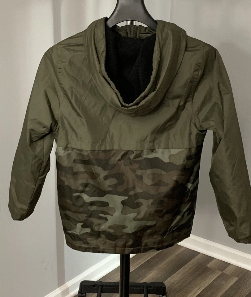 Carter's Boys' Fleece Lined Perfect Midweight Jacket Size 10 - Image 4 of 4