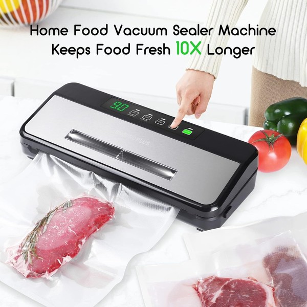 Inkbird VakuumiergeräT Vakuumierer FolienschweißGeräT Vacuum Machine Automatisch-image